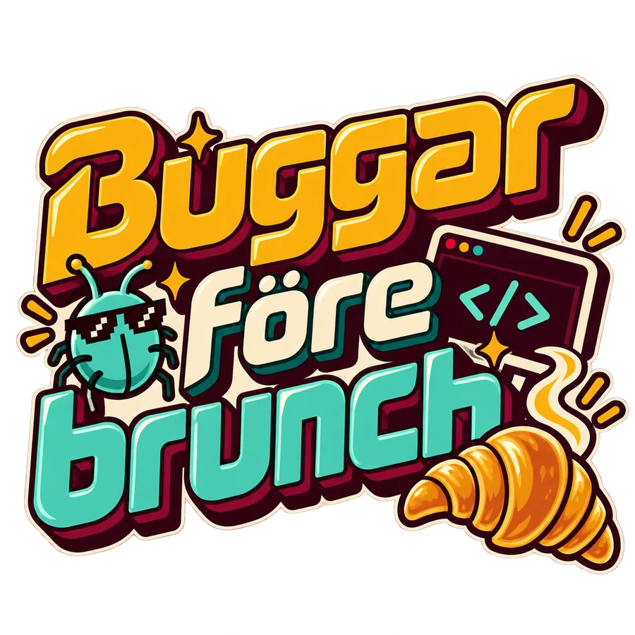 Buggar före brunch – tryckmotiv