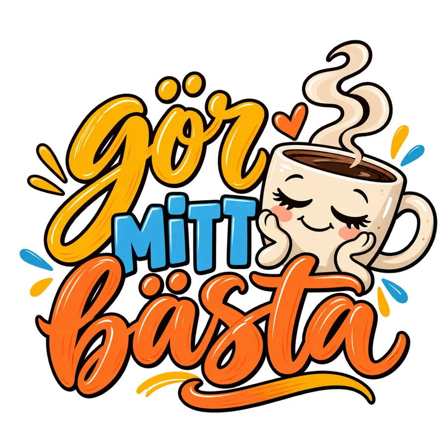 Gör mitt bästa – tryckmotiv