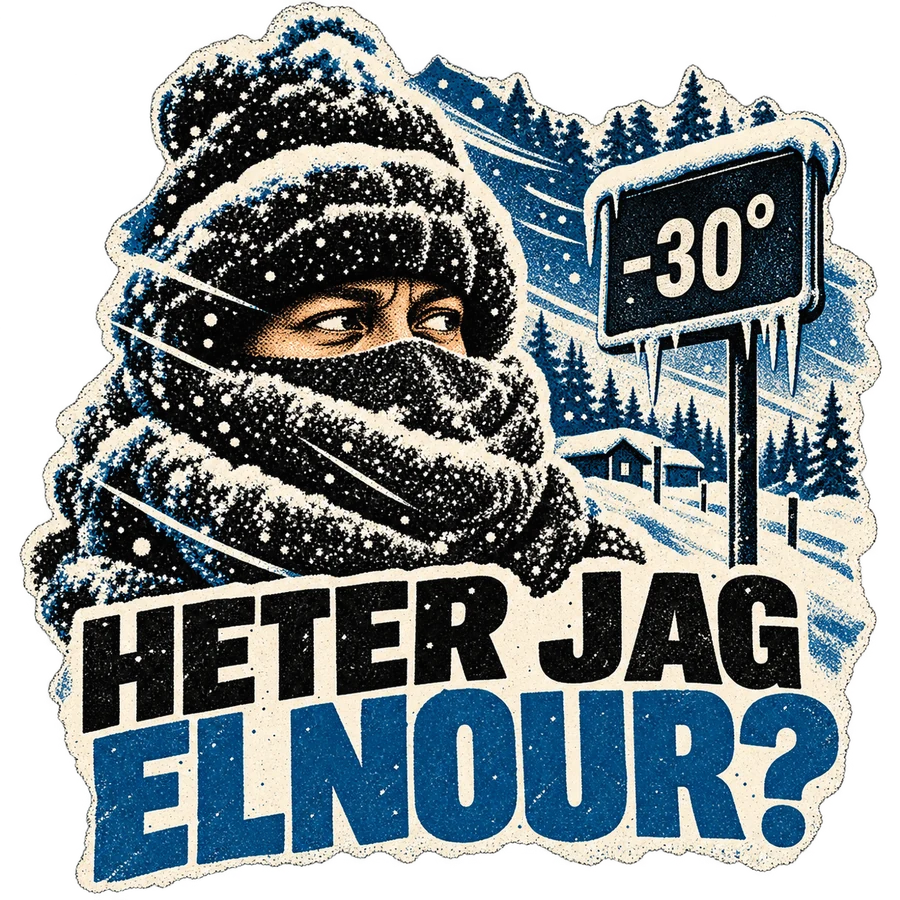 Heter jag Elnour? – tryckmotiv