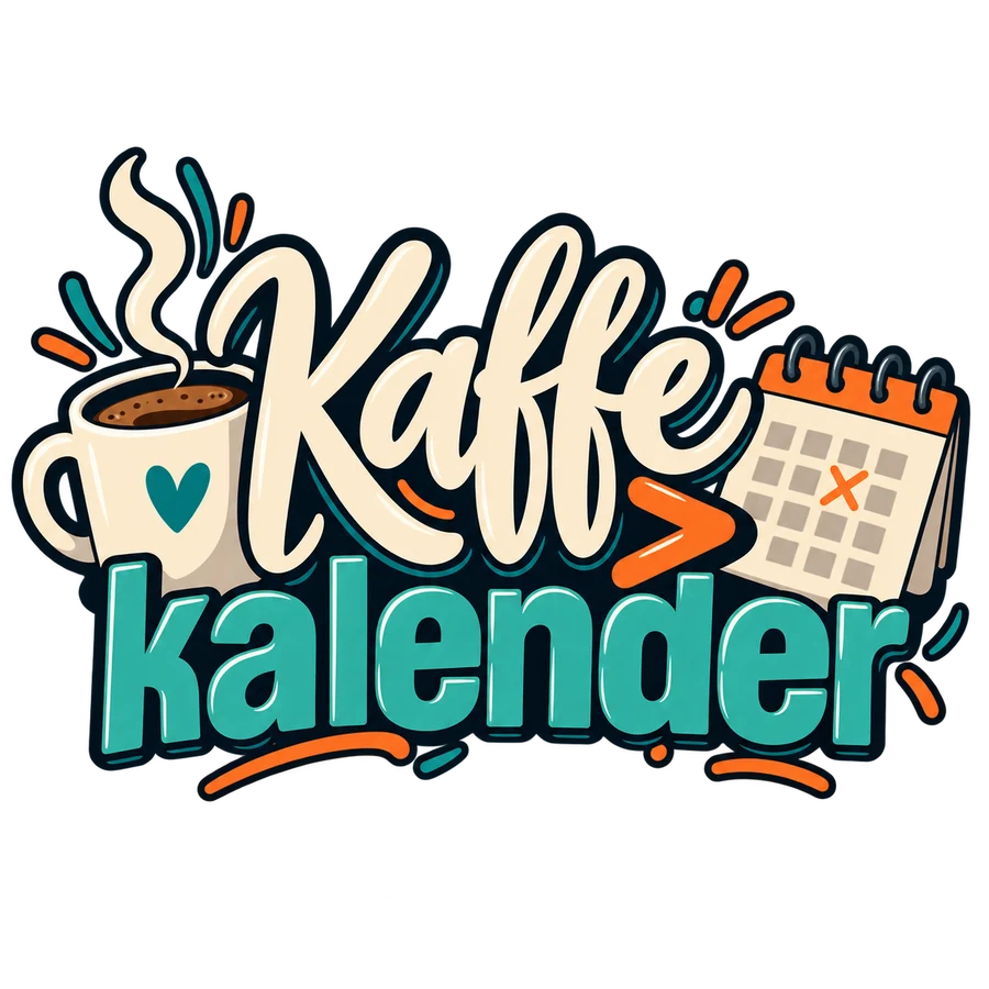 Kaffe & kalender – tryckmotiv
