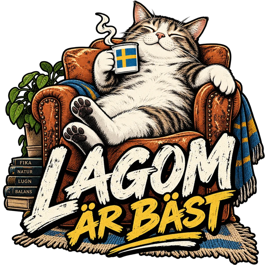 Lagom är bäst – tryckmotiv