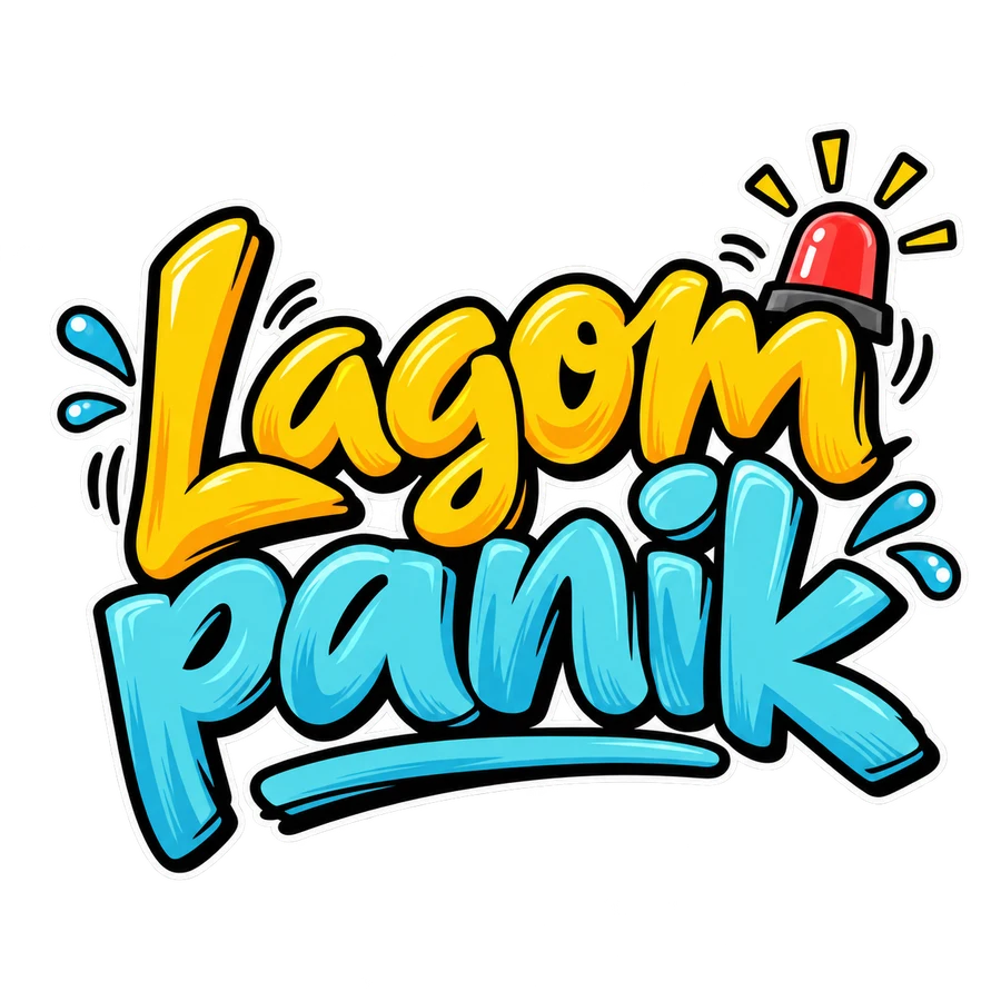 Lagom panik – tryckmotiv