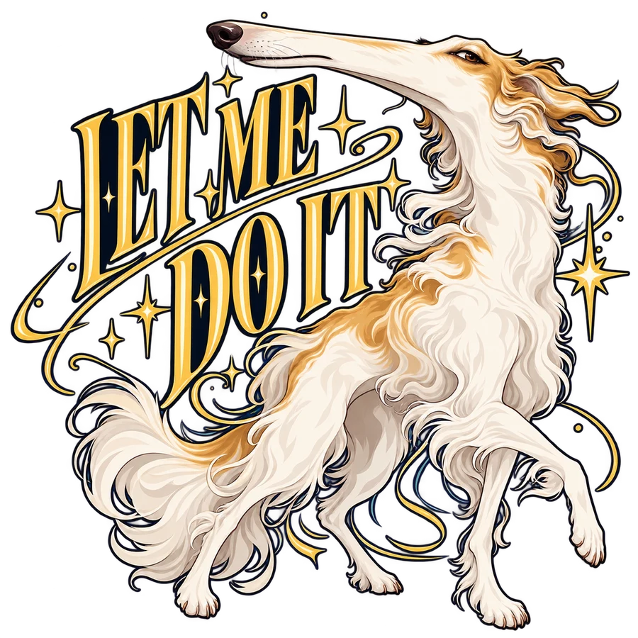 Let me do it – tryckmotiv
