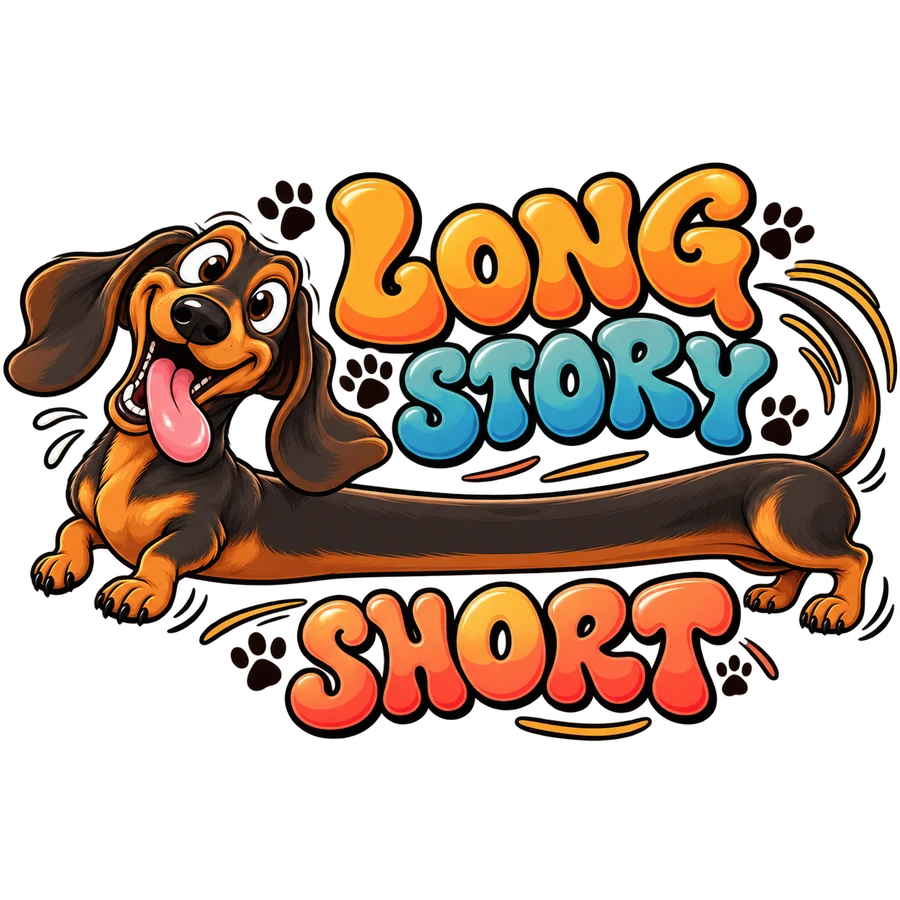 Long story short – tryckmotiv