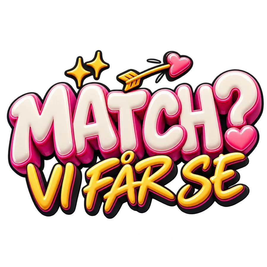Match? Vi får se – pop – tryckmotiv