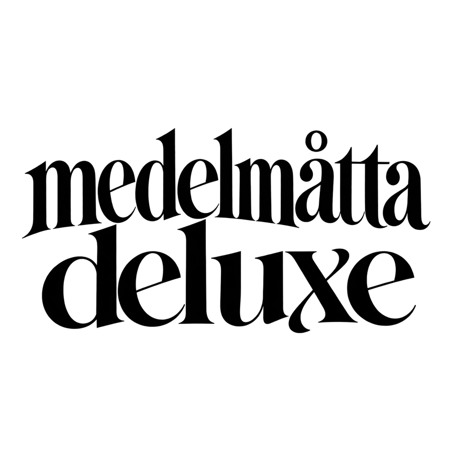 Medelmåtta deluxe – tryckmotiv