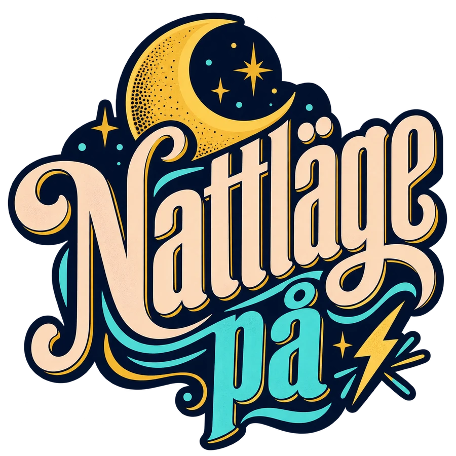 Nattläge på – tryckmotiv