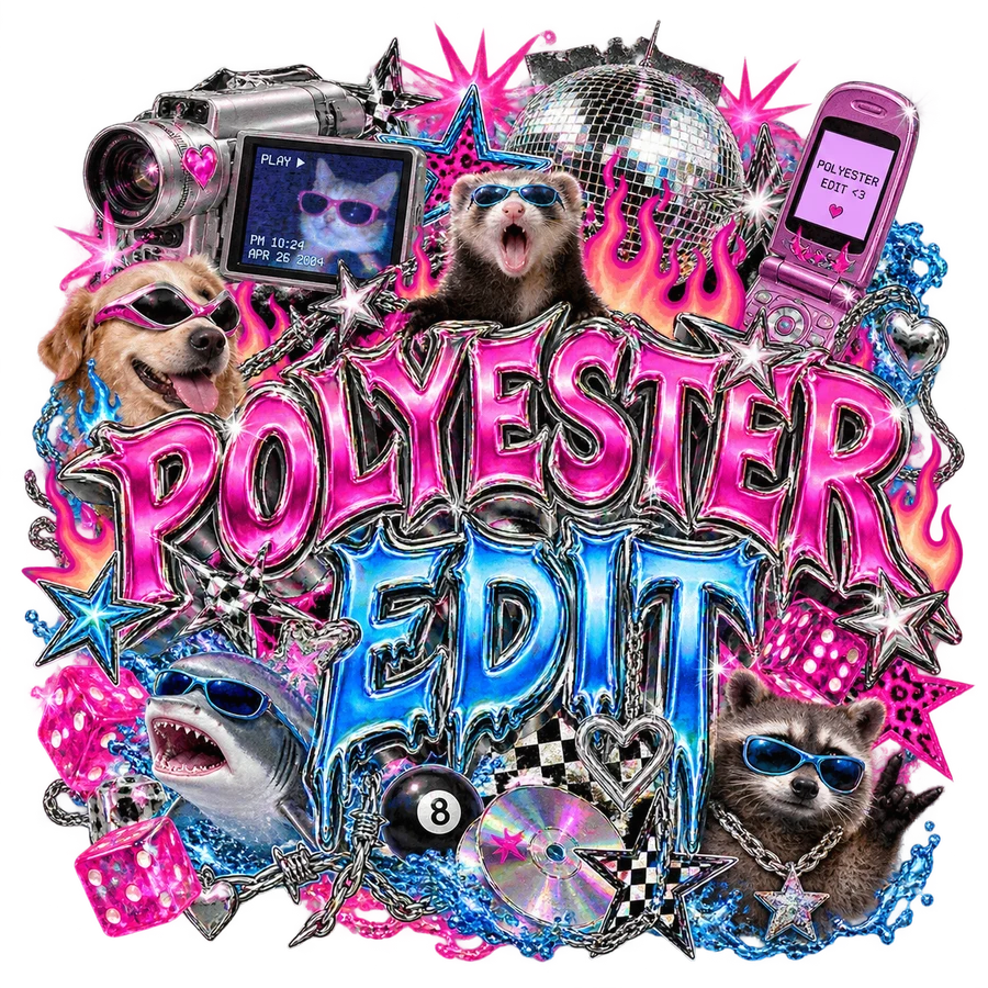 Polyester Edit – tryckmotiv
