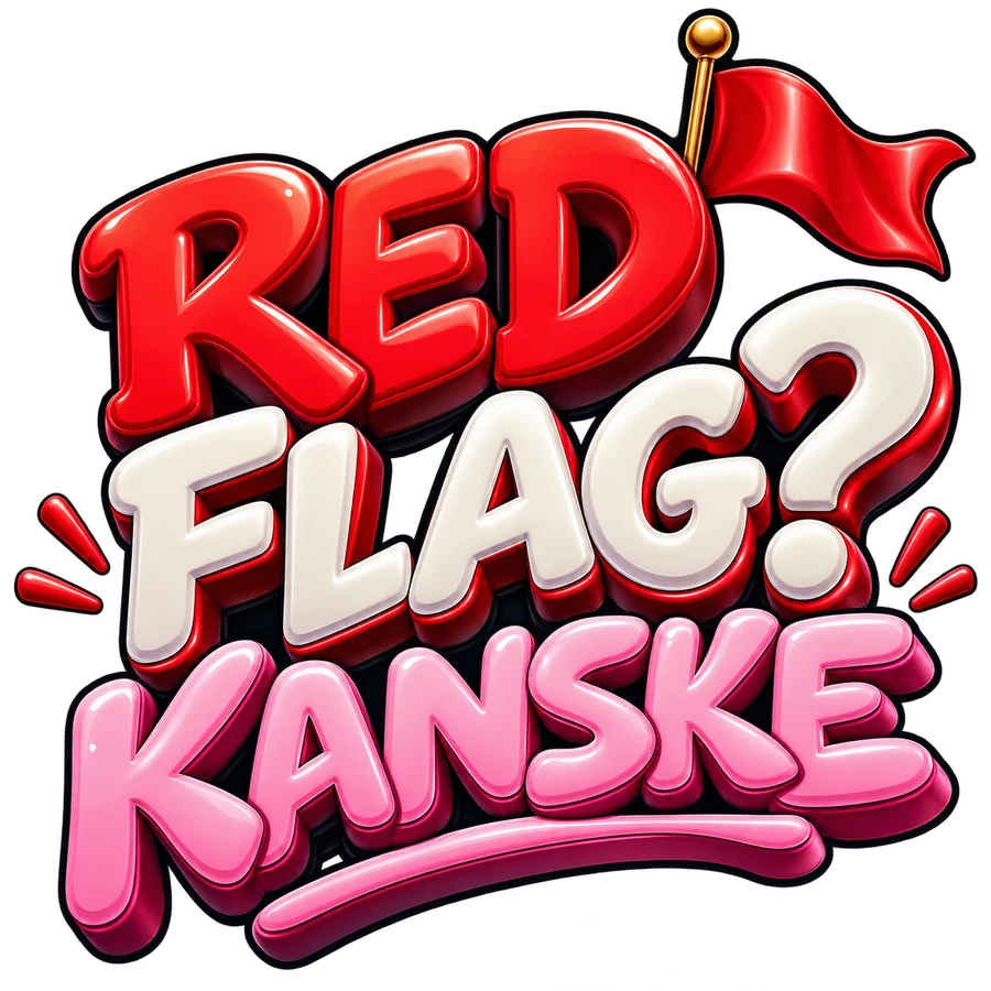 Red flag? Kanske – pop – tryckmotiv