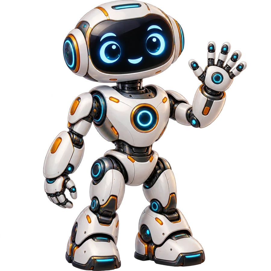 Robotkompis – tryckmotiv