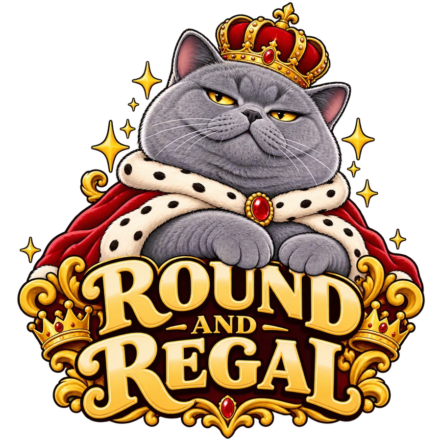 Round and regal – tryckmotiv