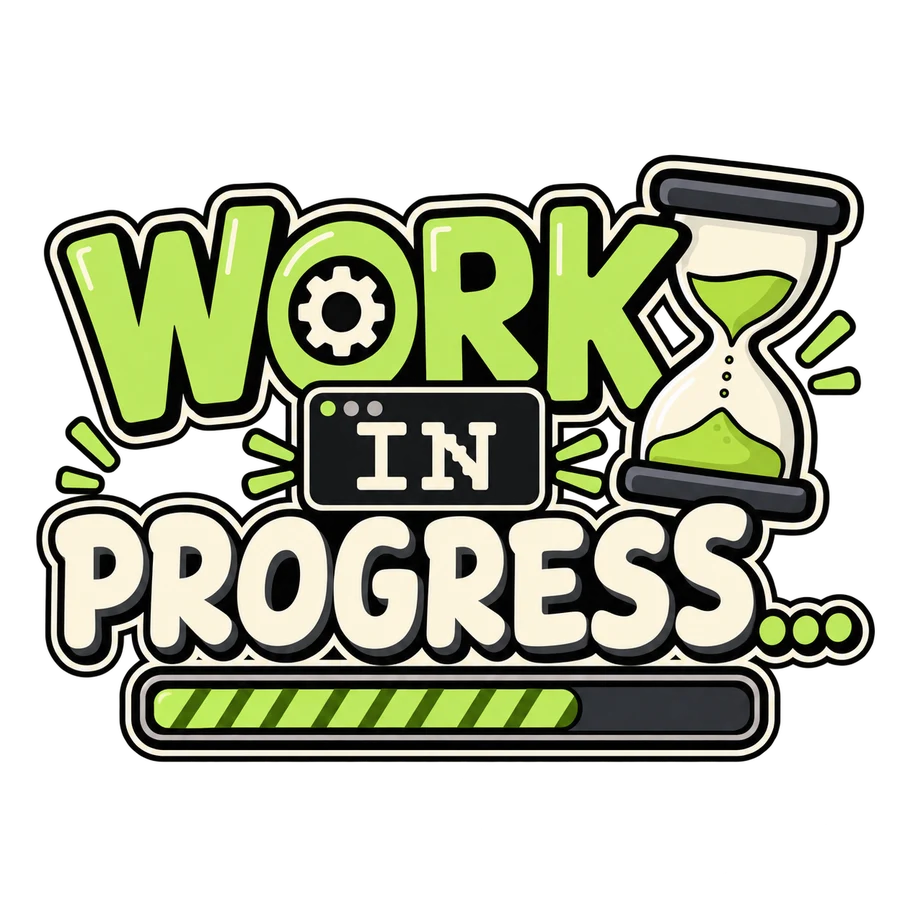 Work in progress... – tryckmotiv